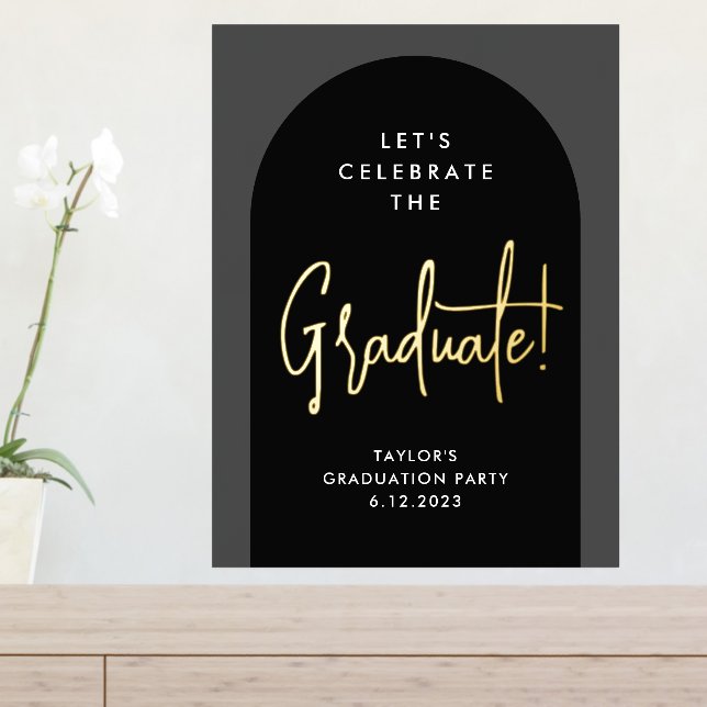 Poster d'accueil de la fête de graduation de l'arc (In Situ (Tableau d'Entrée))