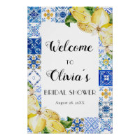 Poster d'accueil de la Fête des mariées méditerran