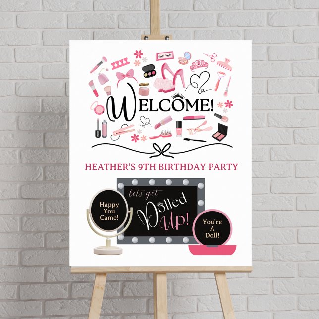 Poster d'accueil pour les jeunes filles (Créateur téléchargé)