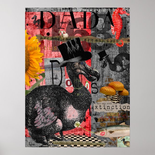 Poster Dada Dodos (Devant)