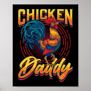 Poster Daddy de poulet