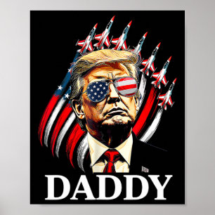 Poster Daddy Trump Drôle - Daddy Trump