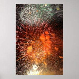 Poster d'affichage Fireworks