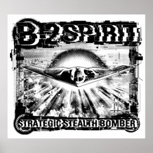Poster d'affiche B-2 Spirit