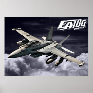 Poster d'affiche EA-18G Growler