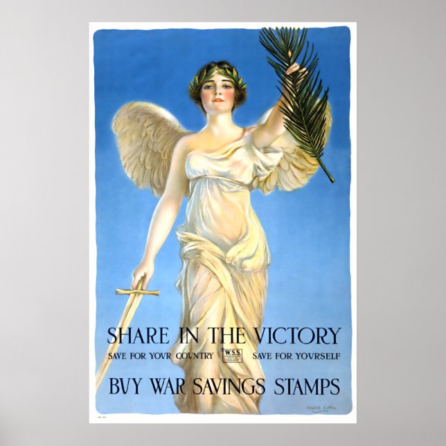 Poster d'affiche Économies de guerre de Victoire v (Devant)