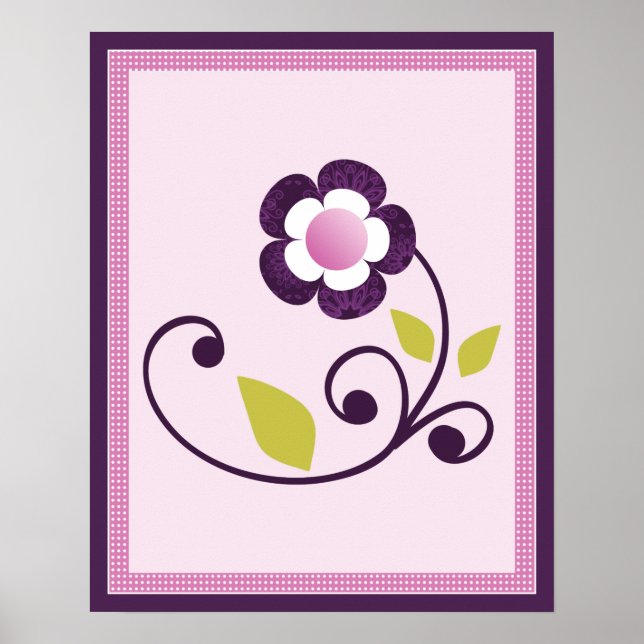 Poster d'affiche Papillons Lane Pépinière Imprimer (Devant)