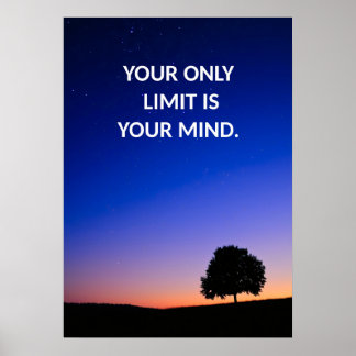 Poster d'affirmation positive