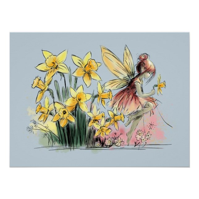 Poster Daffodil Fairy (Devant)