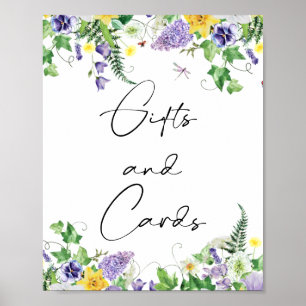 Poster Daffodiles Rustiques & Cadeaux Fleur sauvage & Car