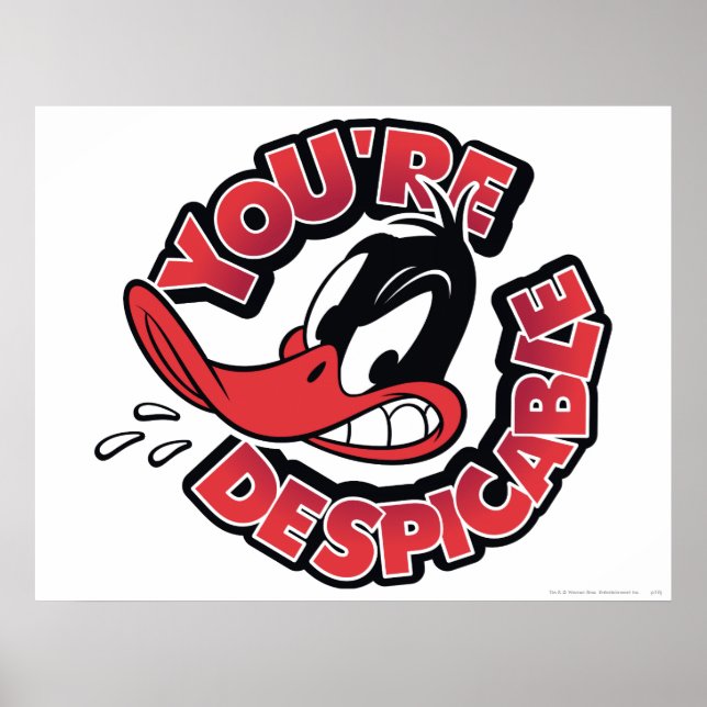 Poster DAFFY DUCK™ - Vous êtes désespéré (Devant)