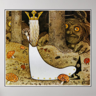 Poster Daga dans les bois