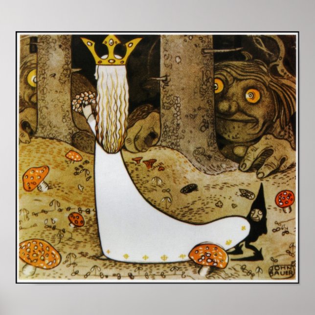 Poster Daga dans les bois (Devant)