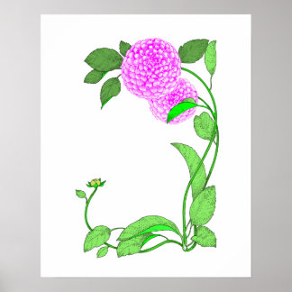 Poster Dahlia
