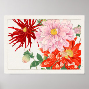 Poster Dahlia par Tanigami Konan