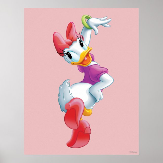 Poster Daisy Duck | Danse (Devant)