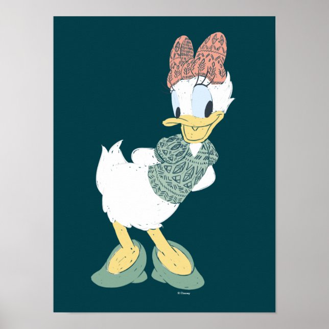 Poster Daisy Duck | Vous Me Faites errer (Devant)