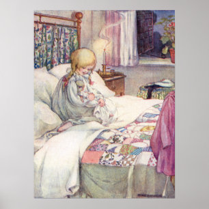 Poster Daisy My Dolly par Anne Anderson