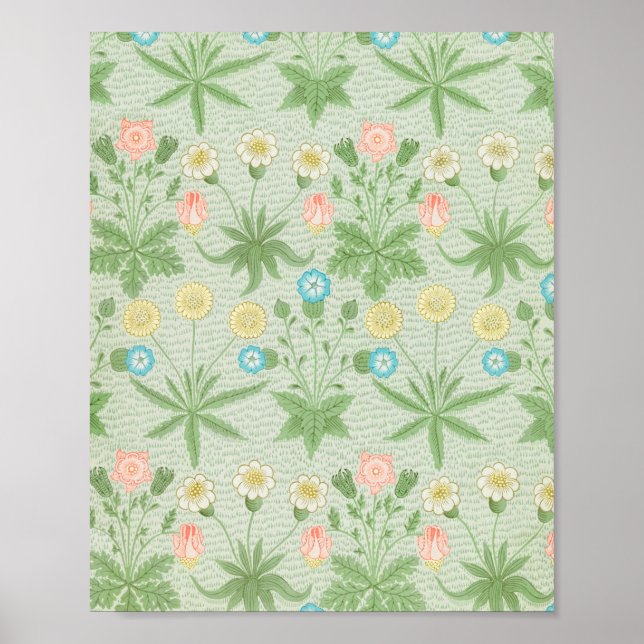Poster Daisy, William Morris (Devant)