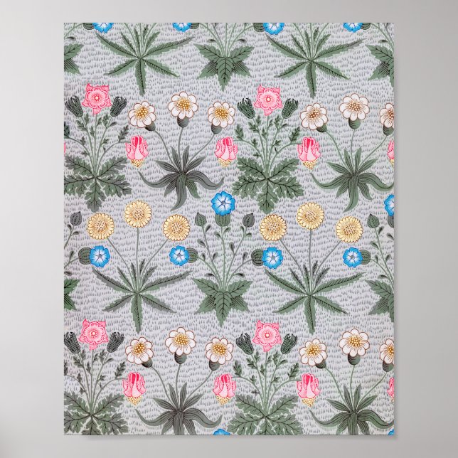 Poster Daisy, William Morris (Devant)