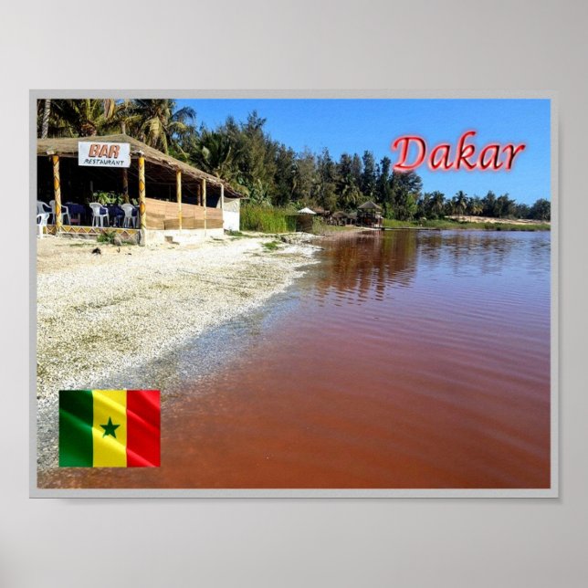 Poster Dakar - Sénégal - Panorama - (Devant)