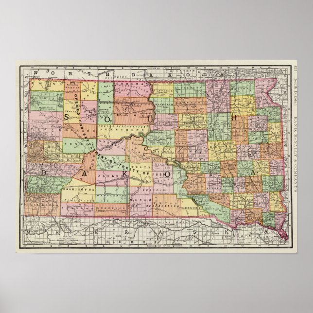 Poster Dakota du Sud (Devant)