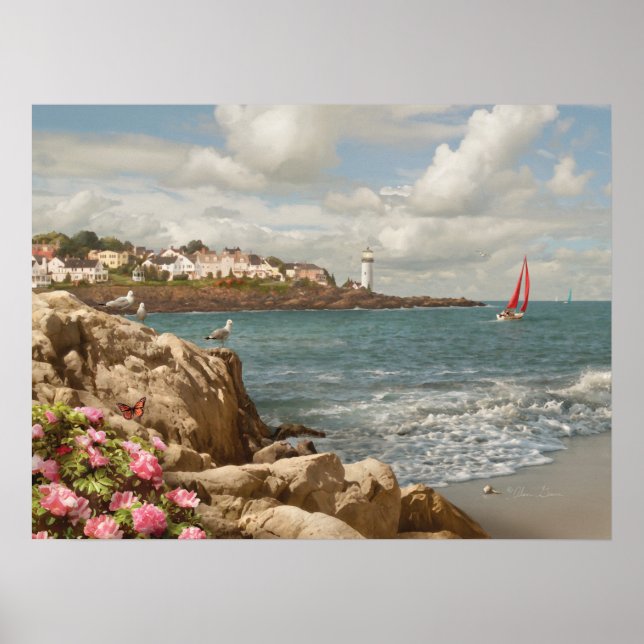 Poster d'Alan Giana "Home by the Sea" (Devant)