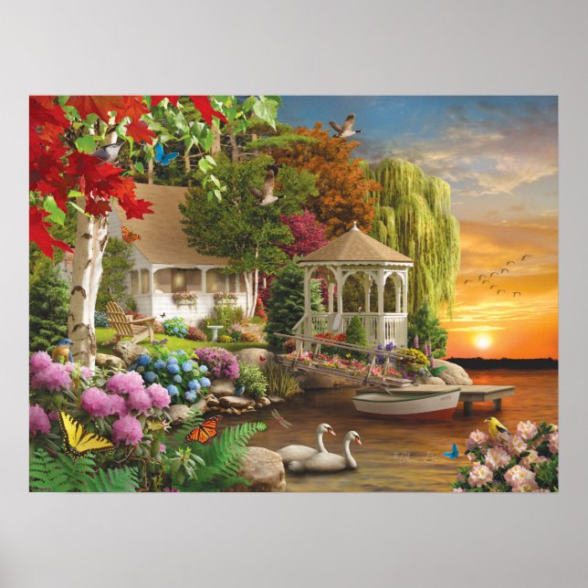 Poster d'Alan Giana "Le paradis sur terre" (Devant)