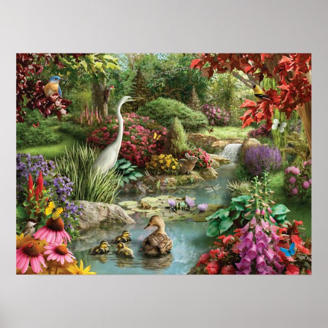 Poster d'Alan Giana "L'Embrace de la Nature" (Devant)