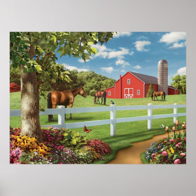 Poster d'Alan Giana "Pastures du hasard 2" (Devant)