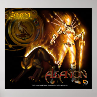 Poster d'Alganon Zanyana Deity