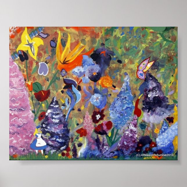 Poster d'Alice au pays des merveilles (Devant)