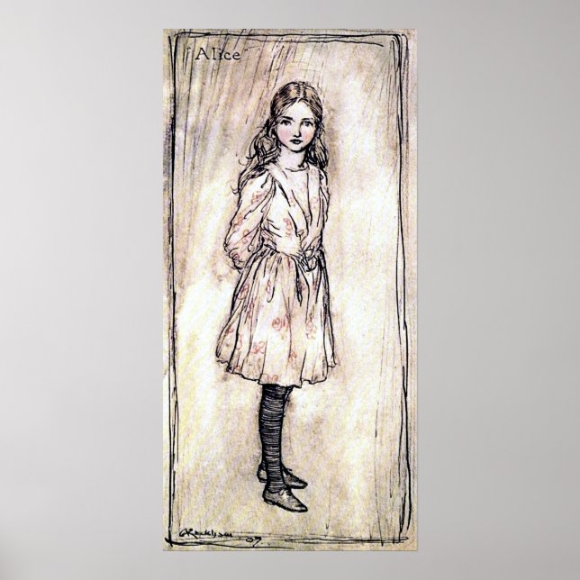 Poster d'Alice In Wonderland (Devant)