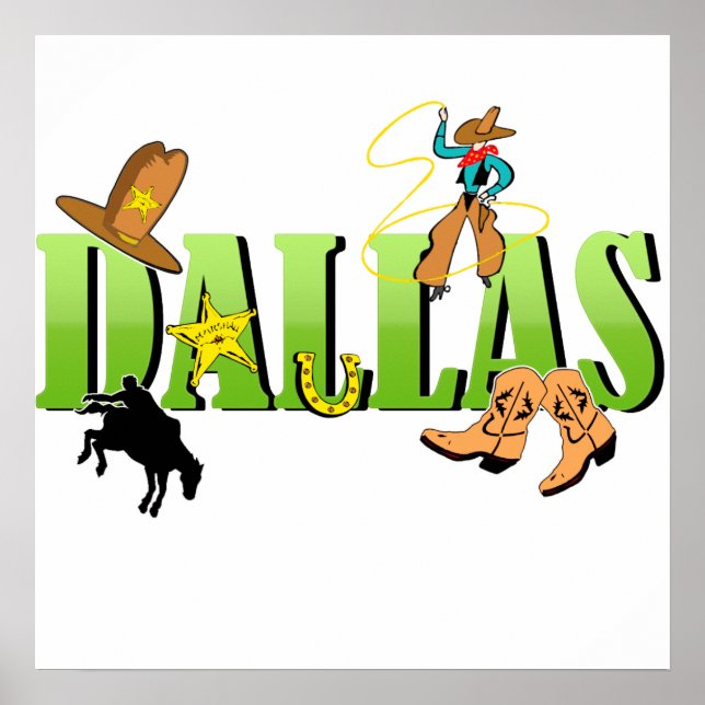 Poster Dallas (Devant)