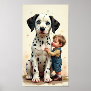 Poster Dalmatie Cutie