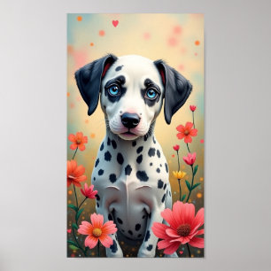 Poster Dalmatie Cutie