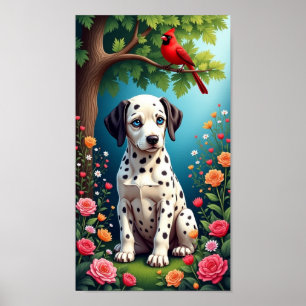 Poster Dalmatie Cutie