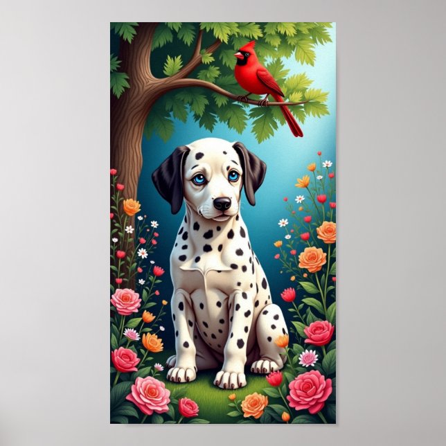 Poster Dalmatie Cutie (Devant)