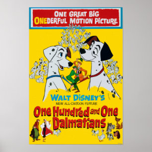 Poster Dalmatie Jaune