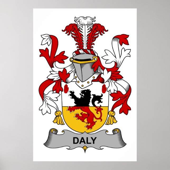 Poster Daly Family Crest (Devant)