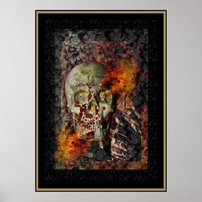 Poster Dame de la douleur (grande) (Devant)