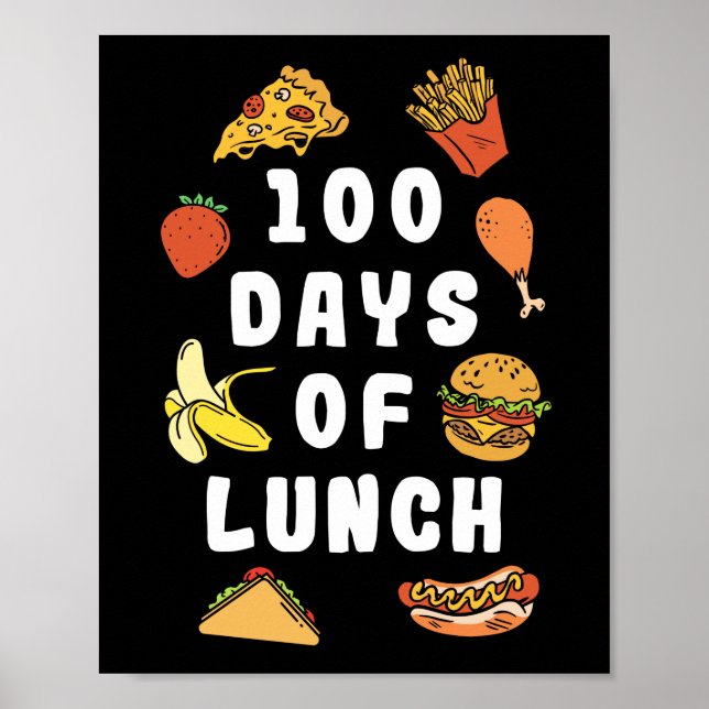 Poster Dame Déjeuner 100 Jours De Déjeuner Dame Déjeuner (Devant)