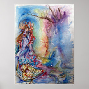 Poster DAME DU LAC, taille colossale