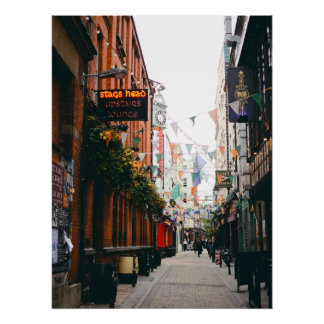 Poster Dame Lane Dublin - Photographie