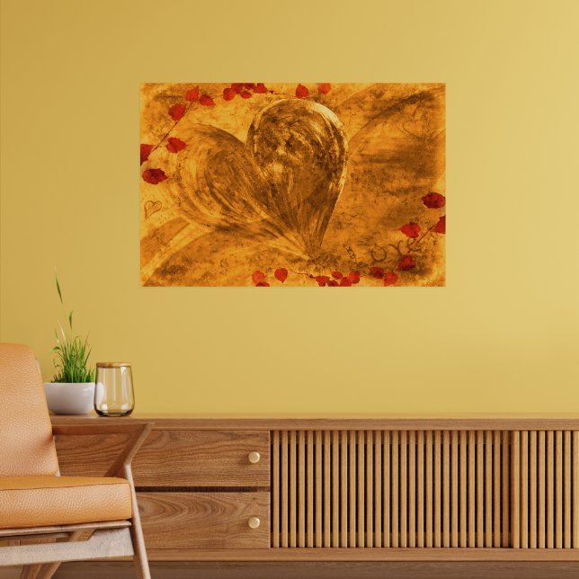 Poster d'amour d'automne (Salon 2)