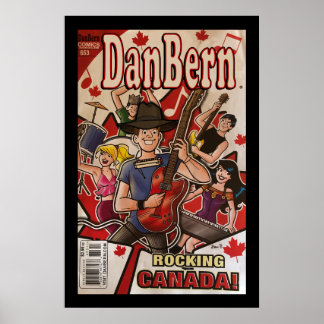 Poster Dan Bern Rockin Canada !