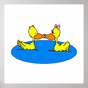 Poster Dan & Din Duck