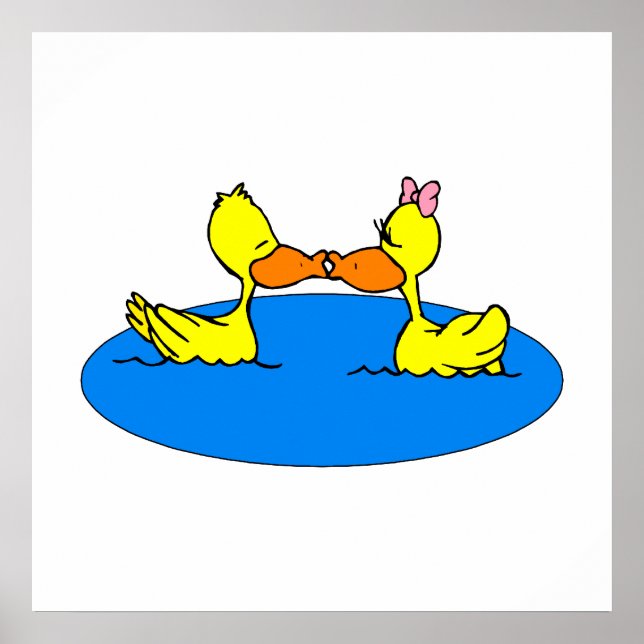 Poster Dan & Din Duck (Devant)