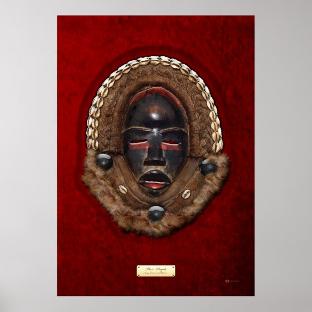 Poster Dan Peoples Dean Gle Mask sur Red Velvet (Devant)