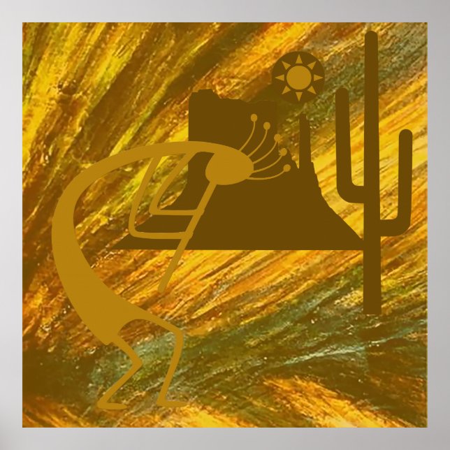 Poster Dance of the Desert (Devant)